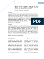 Analisis Sistem Manajemen Keselamatan Dan Kesehatan Kerja Di Pt. PLN (Persero) Unit Induk Wilayah Suluttenggo