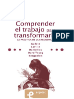 Comprender El Trabajo para Transformarlo PDF