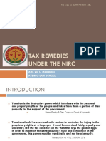 Tax Remedies and Powers of the BIR