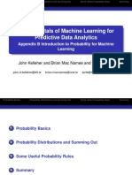 Appendix B Introduction To Probability For Machine Learning