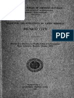 Municipal Organisations in America Latina Mexico City 1909