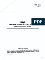 General Operating Manual, Naphtha Hydrotreating Process - Unlocked