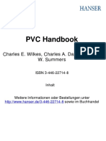 PVC Handbook: Charles E. Wilkes, Charles A. Daniels, James W. Summers