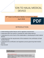 Introduction to Halal Medical Device Standards