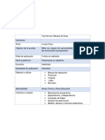 Ficha Técnica de Fabulas de Duss