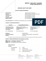 Arctic™ 3X6% Atc™ Ar-Afff Foam Concentrate: Material Safety Data Sheet