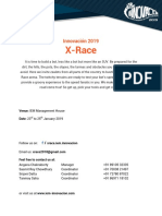 X-Race: Innovación 2019