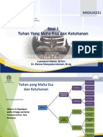 Pendidikan Agama Islam (Ketuhanan)