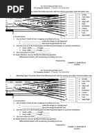 1st Quarter Test - TLE-G8 2019-2020