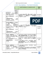 Group 2 New Syllabus Test Batch Schedule - Tamil - Oct - Updated