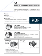 Tokico P.D. Oil Flowmeter Katalog