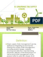 Greening The Supply Chain