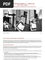 TIFLIC Book Scanner (V2.1) - Parts List + Schematics