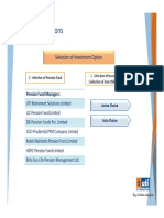 Choice of Fund Manager & Asset Allocation