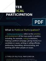 Greater Political Participation