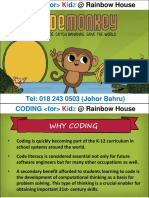 Code Monkey Presentation Rainbow House Coding For Kidz