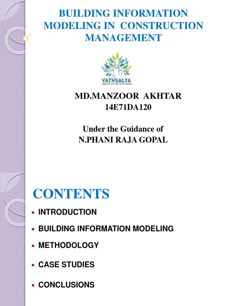 BIM Applications in Construction Management | PDF | Building ...