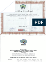 Akreditasi s1 2008-2013