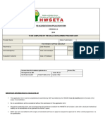 Re-Accreditation Application Form 2014 To Be Completed by The Skills Development Provider (SDP)