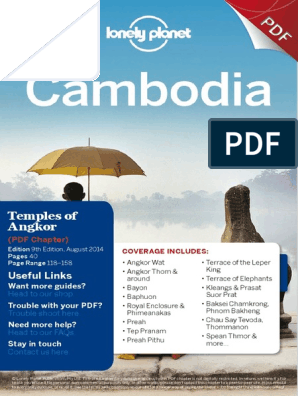 Cambodja Ultimate Travelist Pdf Angkor Cambodia