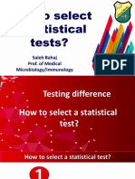How to Select a Statistical Test?