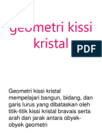 Pertemuan 3 Geometri Kisi Kristal