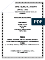 Abdu Gusau Polytechnic Talata Mafara Zamfara State