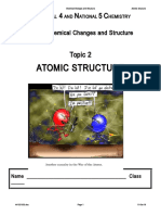 Topic 2 Atomic Structure Notes
