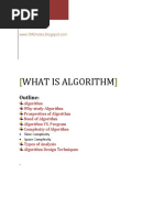 Chapter #1 Analysis of Algorithm