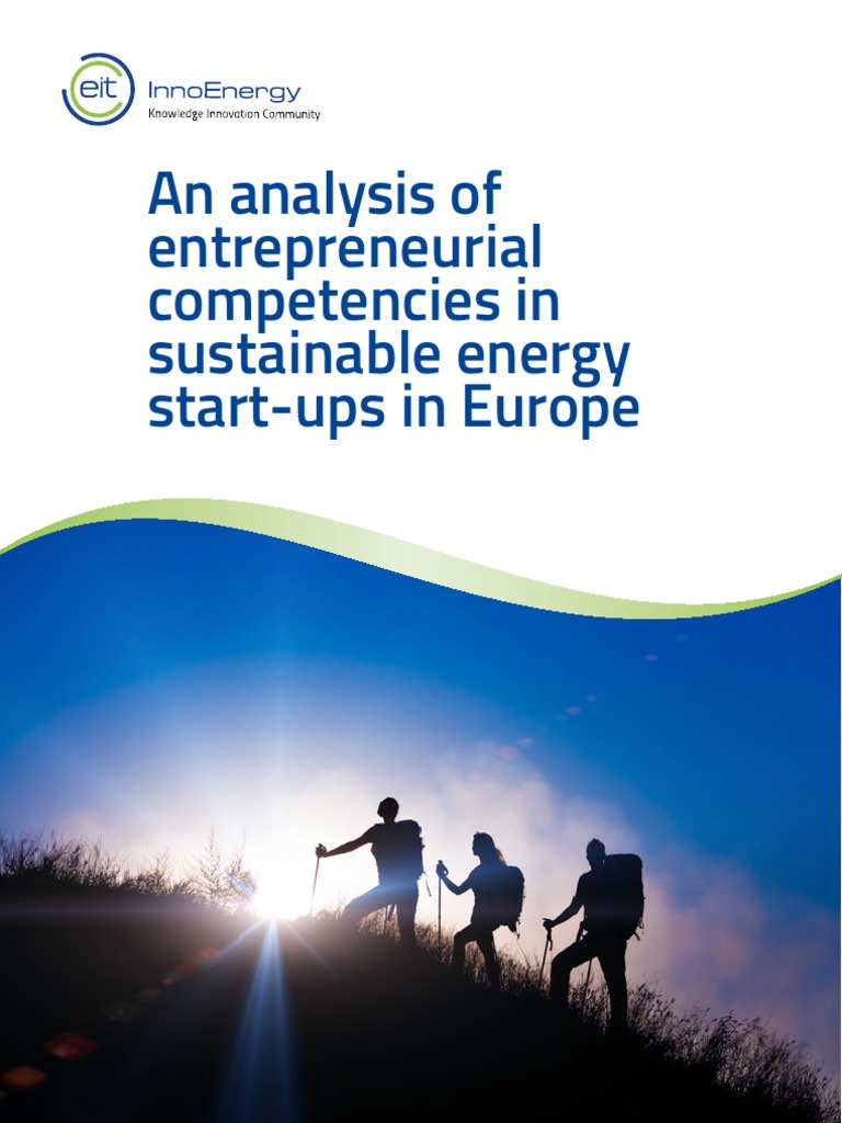 An Analysis of Entrepreneurial Competencies in Sustainable Energy Start ...