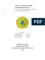 Analisis Swot Observasi Umkm