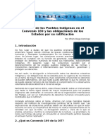 Convenio 169 Oit Para Los Pueblos Indigenas