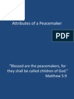 Attributes of Peacemaker by Ma'am Hadassah Beautiful