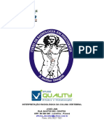 Radiografia da coluna vertebral