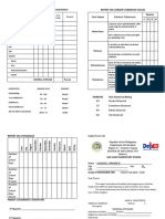 Card Template Form 138