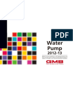 GMB Water Pumps 2012-13