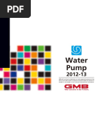 GMB Water Pumps 2012-13