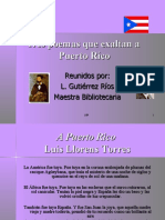 Tres Poemas Que Exaltan A Puerto Rico