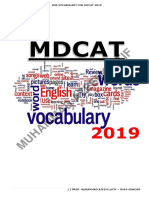 Mdcat Vocab 2019