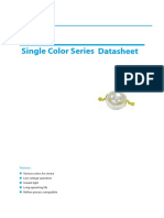 Datasheet Single Color Series