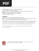 AJA, 91,1987 Chronology and Function of Ceramic Unguentaria