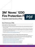 3M Novec 1230 Fire Protection Fluid: Frequently Asked Questions (Faqs)