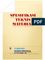 sPESIFIKASI MATERIAL PDF