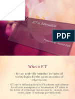 Ict in Edu PPT 160212103032 PDF