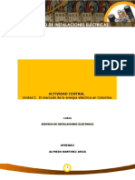Actividad Central 2 El Mercado de La Energía Eléctrica en Colombia.