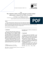 The comparative studies of titanium dioxide in gas-phase ethanol photocatalytic oxidation by the FTIR in situ method.pdf