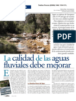 Calidad Aguas Fluviales Debe Mejorar: La de Las