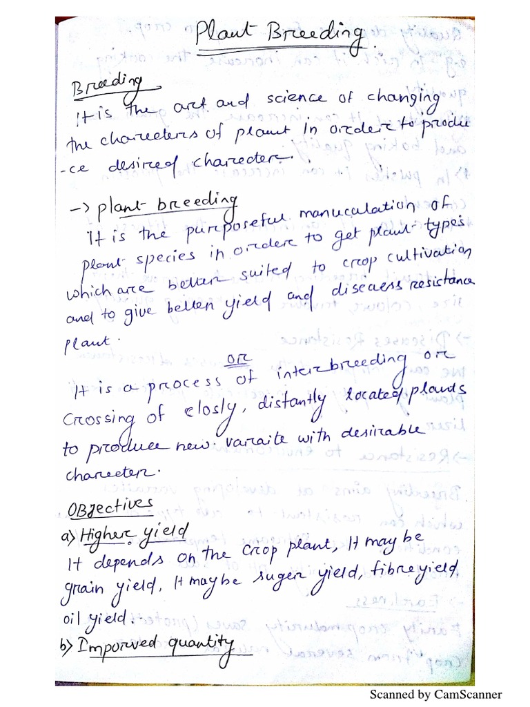 Botany Notes | PDF
