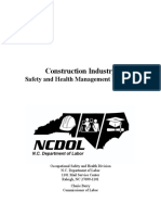 Construction Industry: Safety and Health Management Program