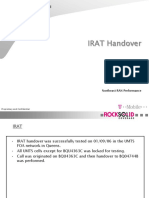 IRAT Handover: Northeast RAN Performance